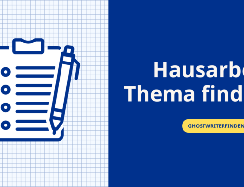 Hausarbeit Thema finden