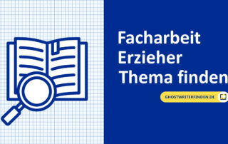 Facharbeit Erzieher Themen finden